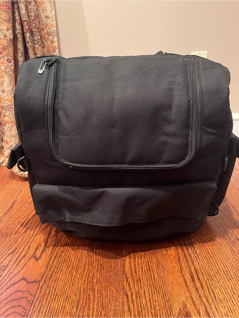 Harley Davidson by SAC Motorcycle Sissy Bar Bag Black Luggage Touring Tail Bag !